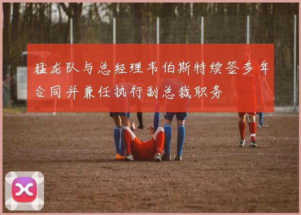 猛龙队与总经理韦伯斯特续签多年合同并兼任执行副总裁职务